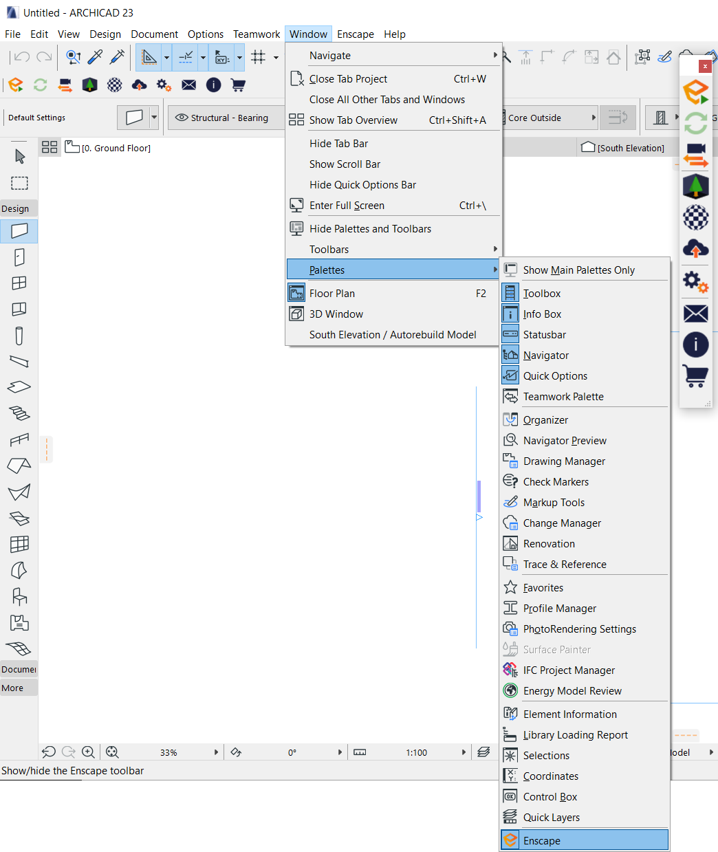 eec open palette راه اندازی انسکیپ در نرم افزار های مختلف