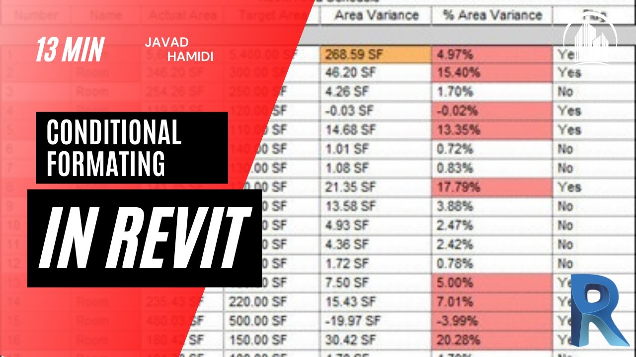 Conditional Formatting In Revit Tatbim Official Website Conditional Formatting In Revit Tatbim Official Website