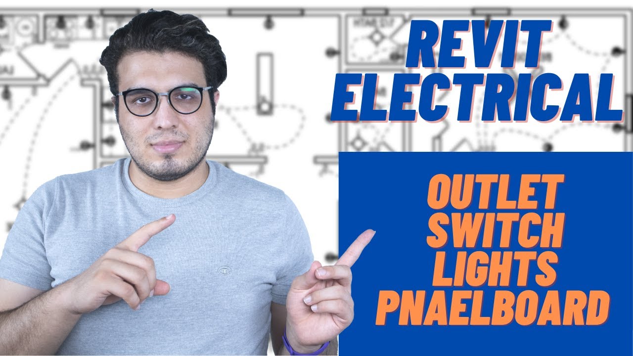 Revit Electrical Beginner Tutorial (Outlet-Lights-Wires-PanelBoards)