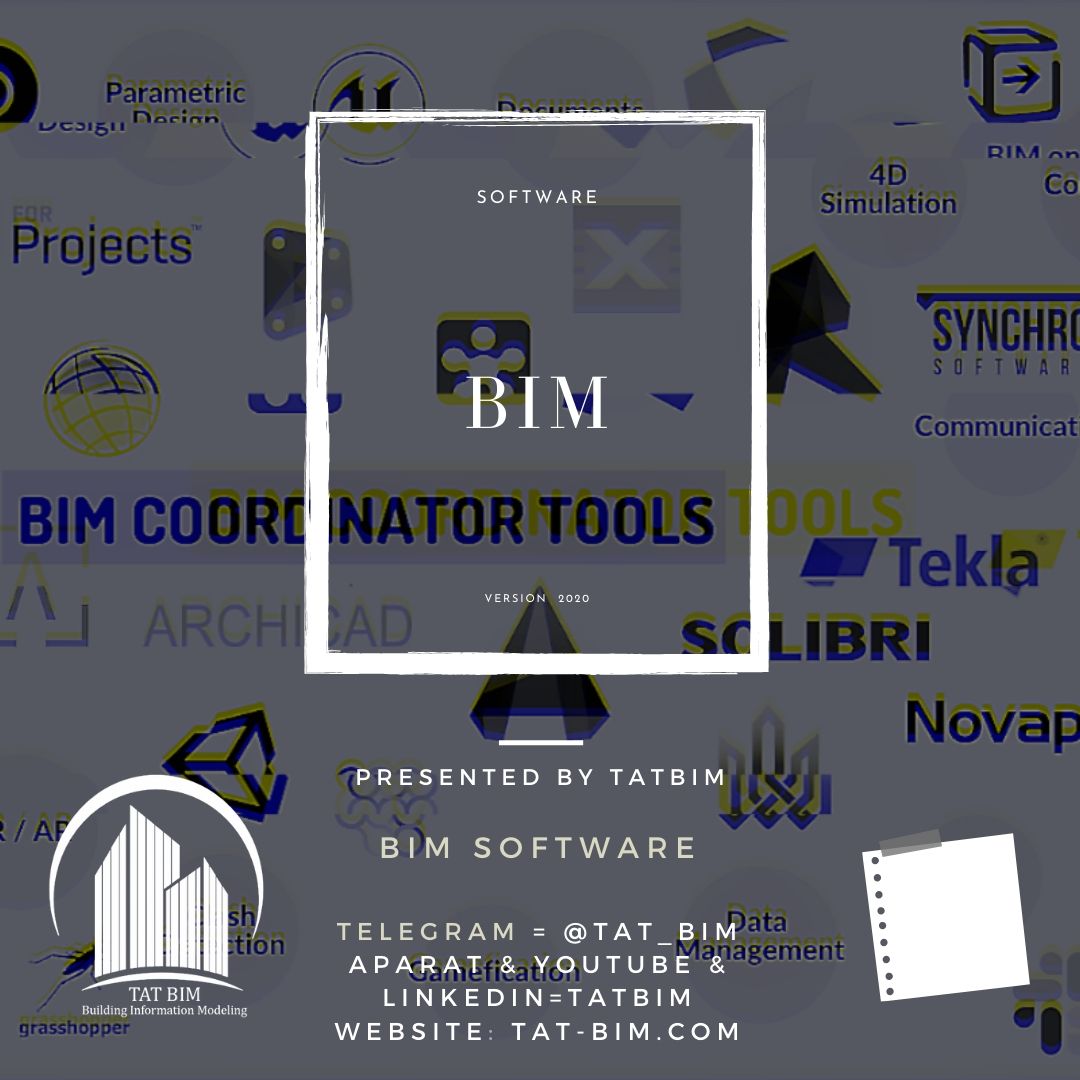لیست نرم افزار های BIM